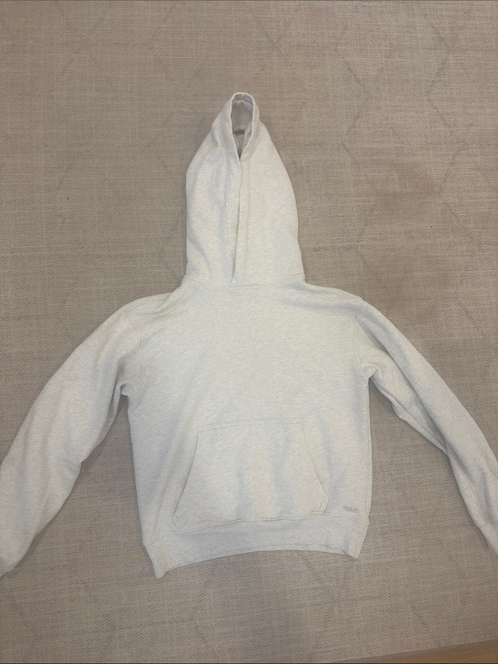 Light grey aritzia hoodie